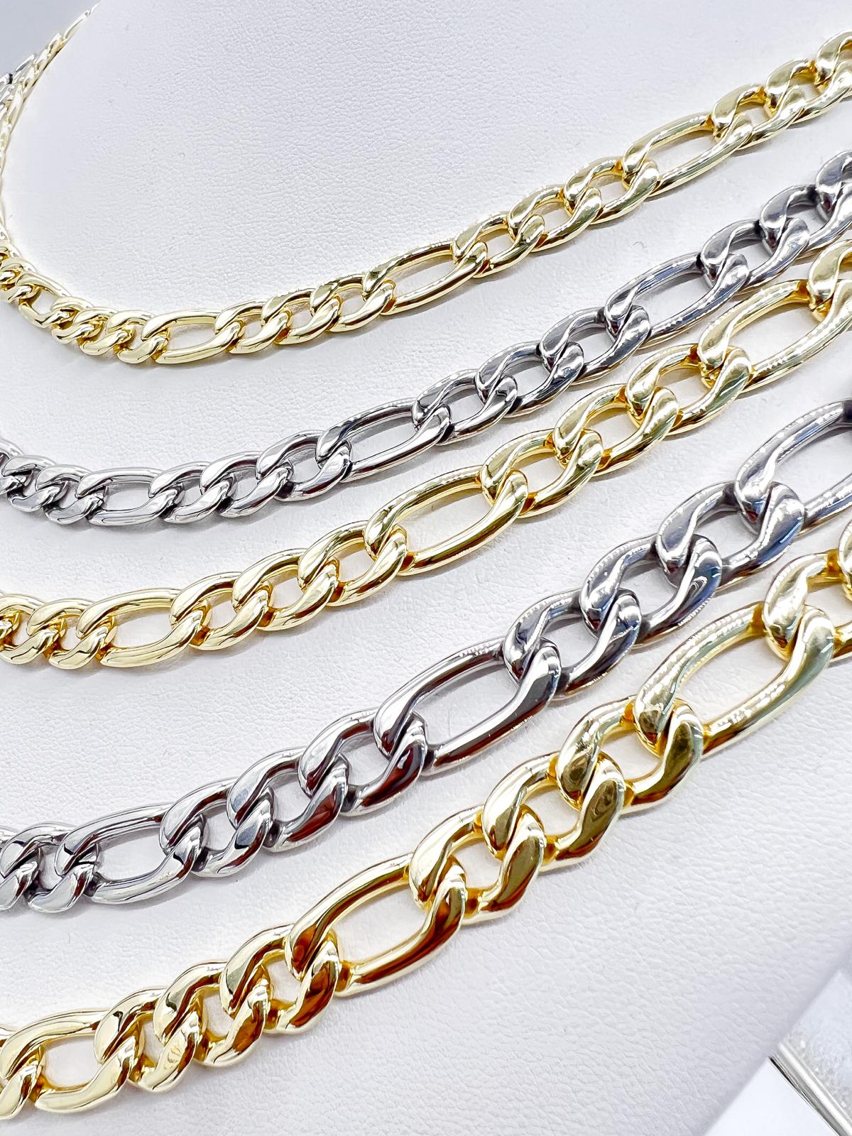 Hip Hop Soul Stainless Steel Chain Bulk 20+24+28 Triple Set